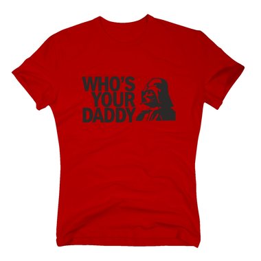 T-Shirt Daddy Darth Vader XXXL weiss