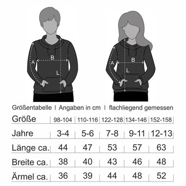 Tausche Bruder gegen Pony - Kinder Hoodie - Familie Geschwister Liebe Ironie Fun dunkelblau-fuchsia 80-92