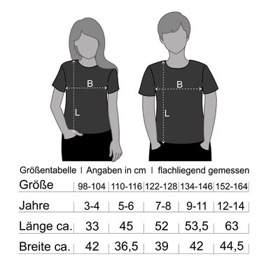 Tausche Bruder gegen Pony - Kinder T-Shirt - Familie Ironie Geschwister Liebe weiss-fuchsia 152-164