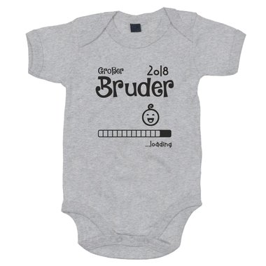 Baby Body - Groer Bruder 2018 ...loading weiss-cyan 68-80