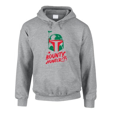 Boba Fett - Bounty Hunter - Herren Hoodie schwarz-dunkelgrn XS