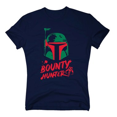 Boba Fett - Bounty Hunter - Herren T-Shirt royalblau-dunkelgrn 5XL