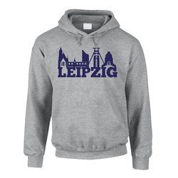 Leipzig Skyline - Herren Hoodie