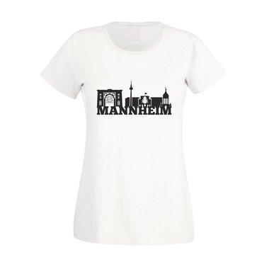 Mannheim Skyline - Damen T-Shirt
