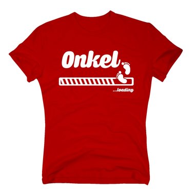 Onkel loading - Herren T-Shirt schwarz-cyan 5XL