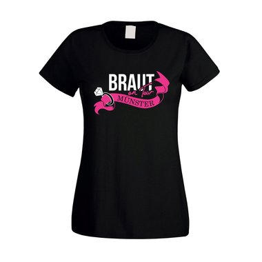 Damen T-Shirt - Braut on Tour - JGA Mnster