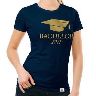 Damen T-Shirt - Bachelor mit Wunschjahr