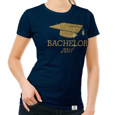 Damen T-Shirt - Bachelor mit Wunschjahr