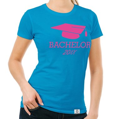 Damen T-Shirt - Bachelor mit Wunschjahr