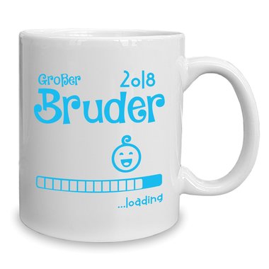 Kaffeebecher - Tasse - Groer Bruder 2018 ...loading