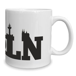Kaffeebecher - Tasse - Kln Skyline