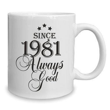 Kaffeebecher - Tasse - Since (Wunschjahr) always good 1964