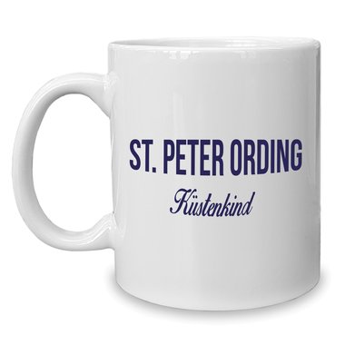 Kaffeebecher - Tasse - St. Peter Ording Kstenkind