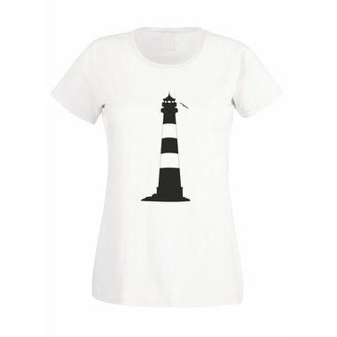 Damen T-Shirt Leuchtturm