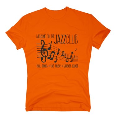 Herren T-Shirt - Welcome to the Jazzclub!