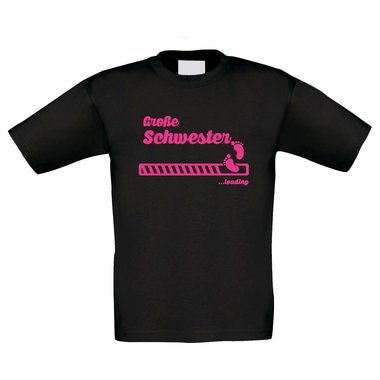 Kinder T-Shirt - Groe Schwester loading