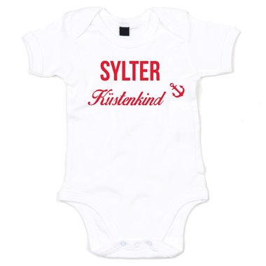 Baby Body Sylter Kstenkind dunkelblau-rot 50-62