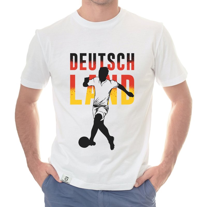 Fußball Deutschland - Herren T-Shirt für WM und EM