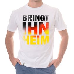 Herren T-Shirt - Fuball WM EM - Bringt ihn heim