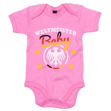 Baby Body - Fuball Weltmeister Baby dunkelblau-weiss 50-62