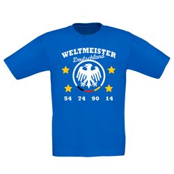 Kinder T-Shirt - Fuball Weltmeister