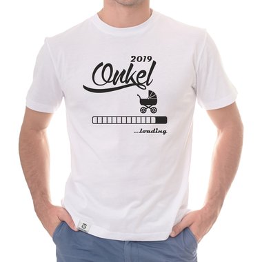 Herren T-Shirt - Onkel 2019 loading trkis-schwarz XXXL