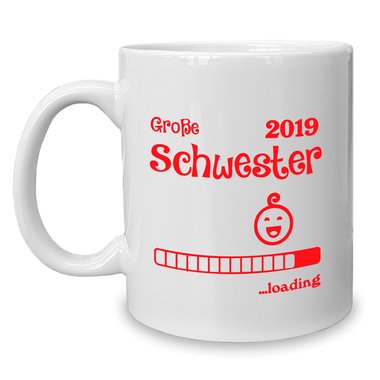 Kaffeebecher - Tasse - Groe Schwester 2019 loading