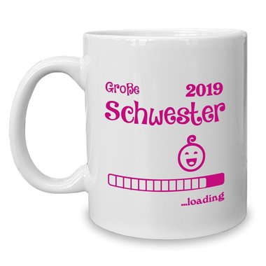 Kaffeebecher - Tasse - Groe Schwester 2019 loading