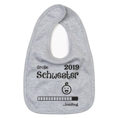 Baby Ltzchen - Groe Schwester 2019 loading grau-schwarz