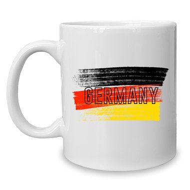 Kaffeebecher - Tasse - Deutschland Flagge