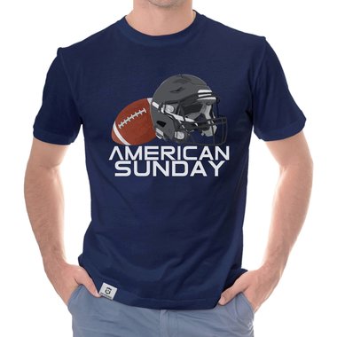 Herren T-Shirt - American Sunday