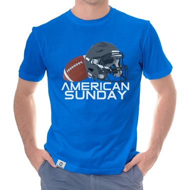 Herren T-Shirt - American Sunday