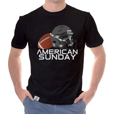 Herren T-Shirt - American Sunday