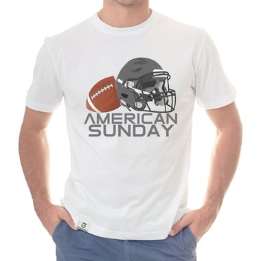 Herren T-Shirt - American Sunday