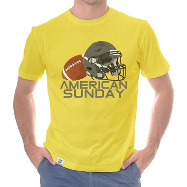 Herren T-Shirt - American Sunday