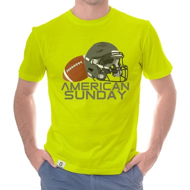 Herren T-Shirt - American Sunday