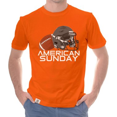 Herren T-Shirt - American Sunday