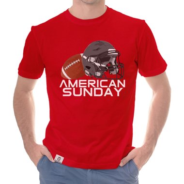 Herren T-Shirt - American Sunday