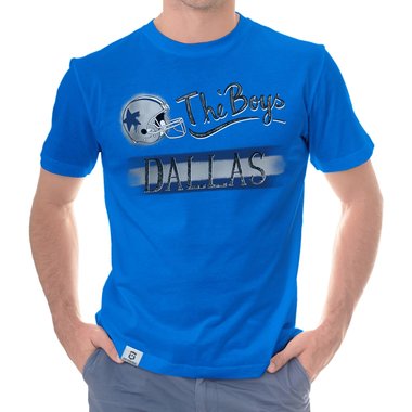 Herren T-Shirt - The Boys - Dallas trkis-grau XXXL