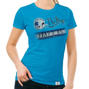 Damen T-Shirt - The Boys - Dallas saphir-grau S