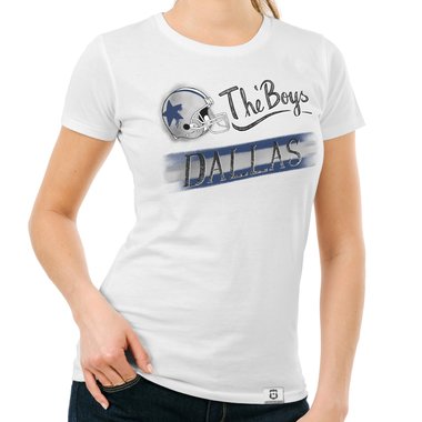 Damen T-Shirt - The Boys - Dallas saphir-grau S