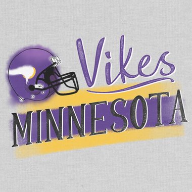 Herren T-Shirt - Vikes - Minnesota