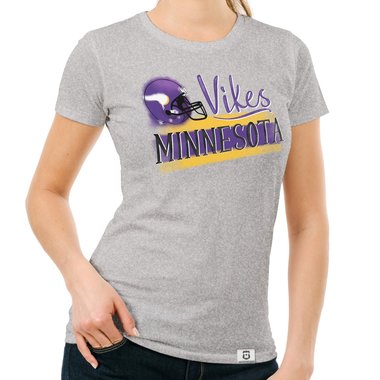 Damen T-Shirt - Vikes - Minnesota