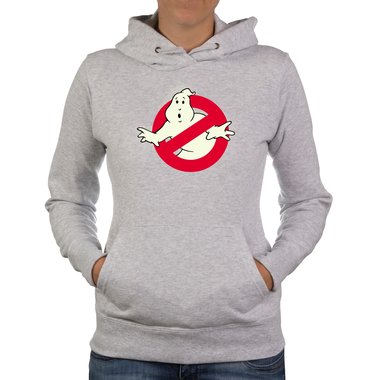 Damen Hoodie - Ghost Busters - Glow hellgrau-glow XS