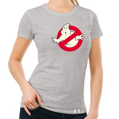 Damen T-Shirt - Ghost Busters - Glow dunkelblau-glow S