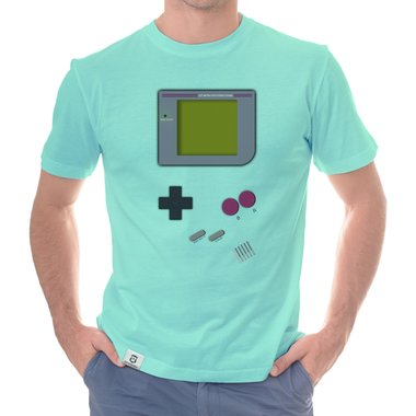 Herren T-Shirt - Gaming Classic trkis-grau XXXL