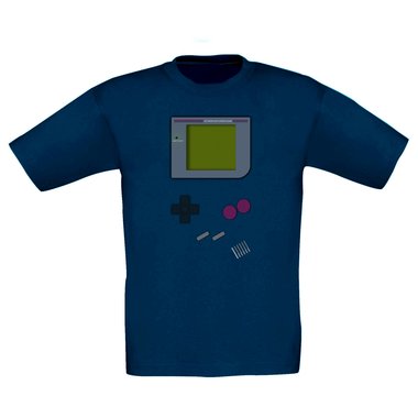 Kinder T-Shirt - Gaming Classic kellygrn-grau 98-104