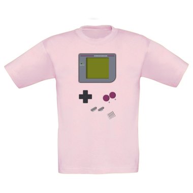 Kinder T-Shirt - Gaming Classic kellygrn-grau 98-104