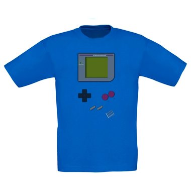 Kinder T-Shirt - Gaming Classic kellygrn-grau 98-104