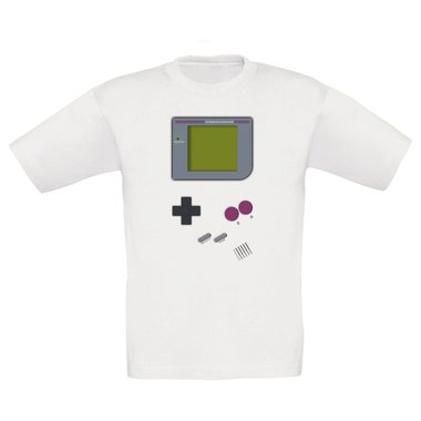 Kinder T-Shirt - Gaming Classic kellygrn-grau 98-104